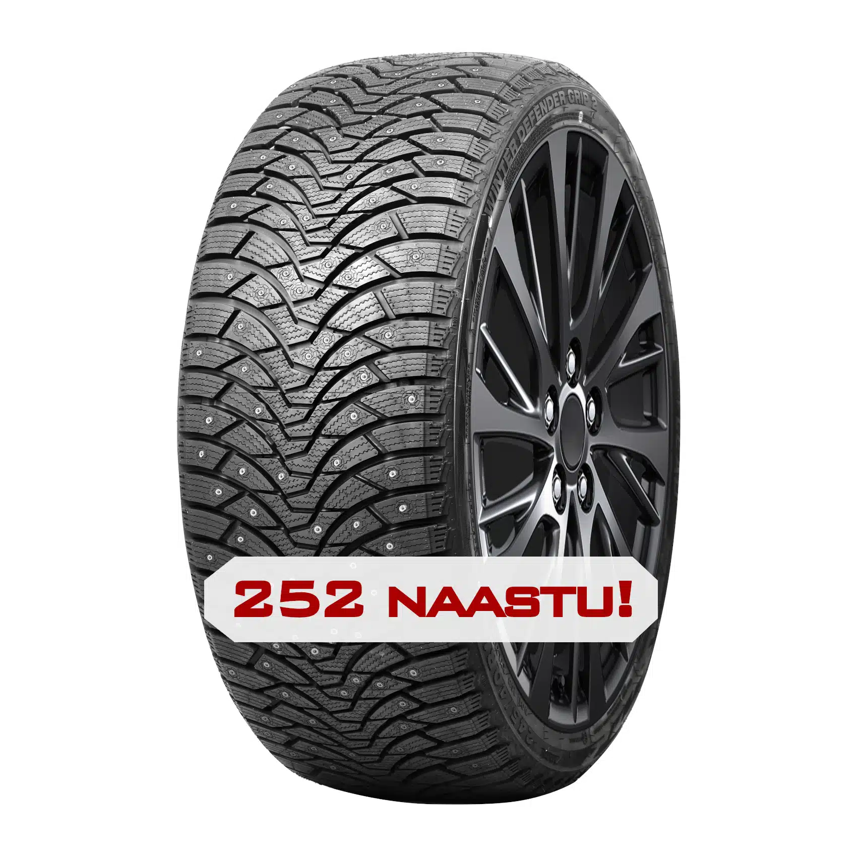 Leao Winter Defender Grip 2 naastrehv (205/55R16) - Head Rehvid - Rehvide müük internetis Leao Winter Defender Grip 2 naastrehv (205/55R16)
